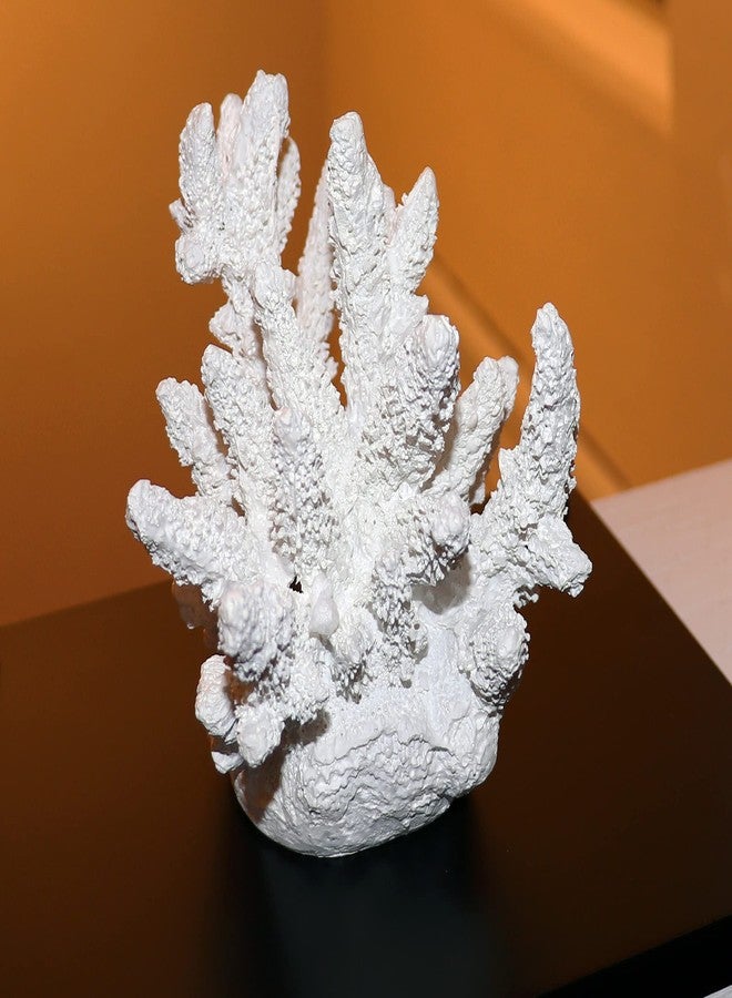 JOICE GIFT Large Aquarium Decor Coral Ornament Decorations Fish Tank Landscape, White Coral - Image 4